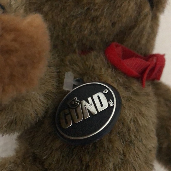 Gund Teddy Bear Soft Stuffed Animal Plush 6 1/2 inches Brown - Picture 2 of 4